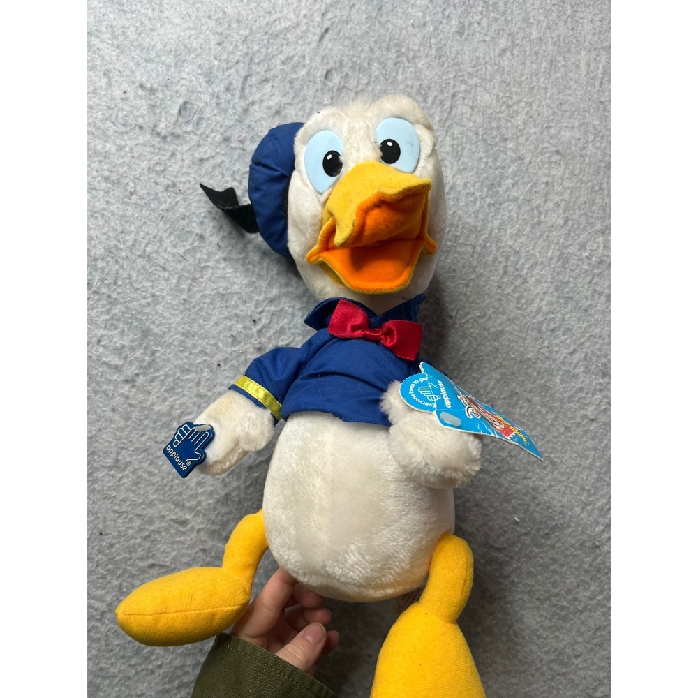 Vintage Applause‎ Donald Duck Plush Mickey  & Pals 90's rare 13"